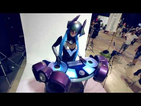 DJ Sona Cosplay from League of Legends | Aniventure 2015