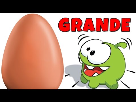 Aprende tamaños y verduras con Om Nom | Vídeos educativos ¡Para niños!