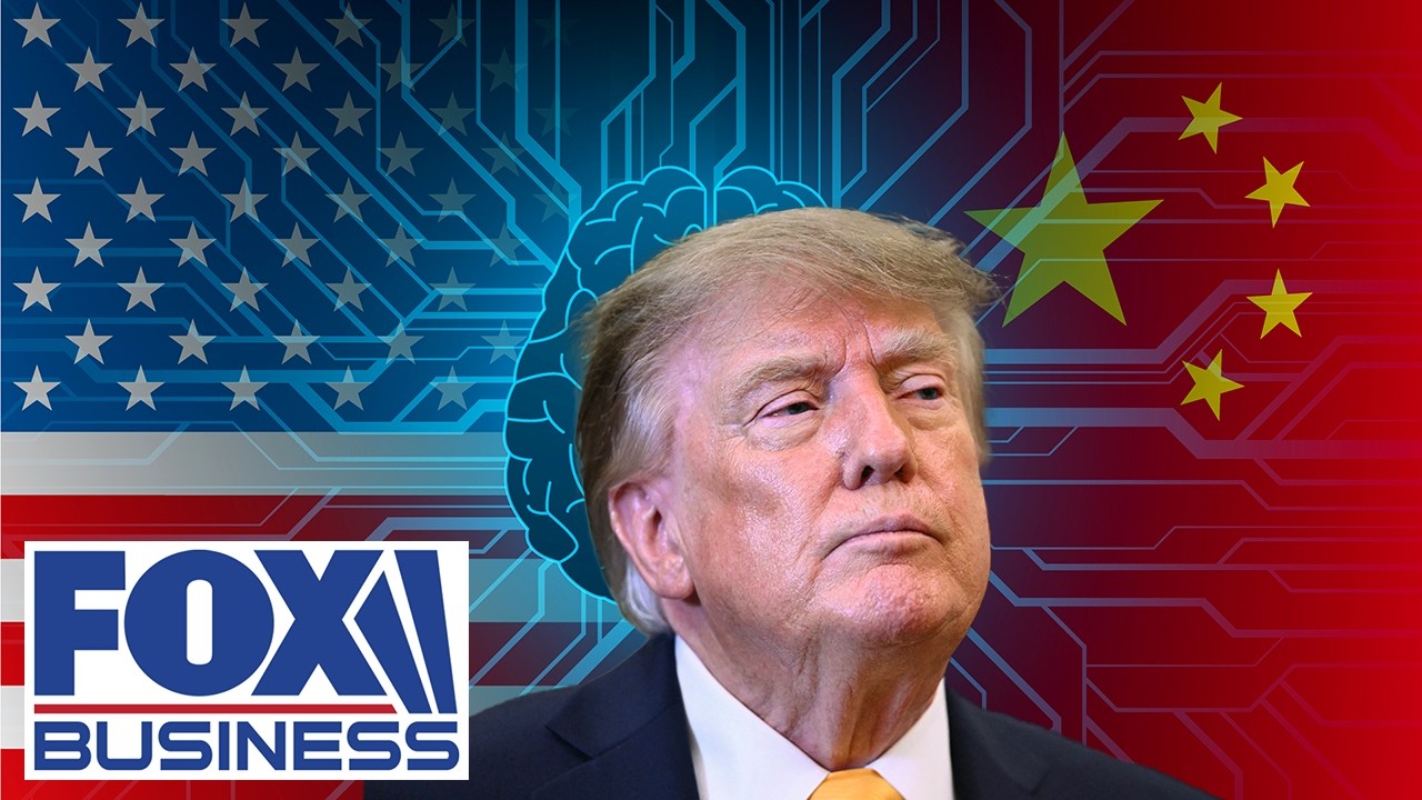 Trump DROPS his bottom line on AI, says America is BEATING China