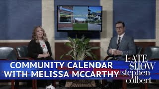 Plainfield, Illinois' Community Calendar With Melissa McCarthy