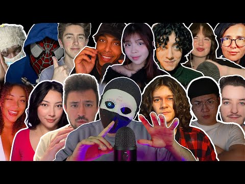 Over 1000 ASMR Triggers With 15 ASMRtists | Giant ASMR Collaboration