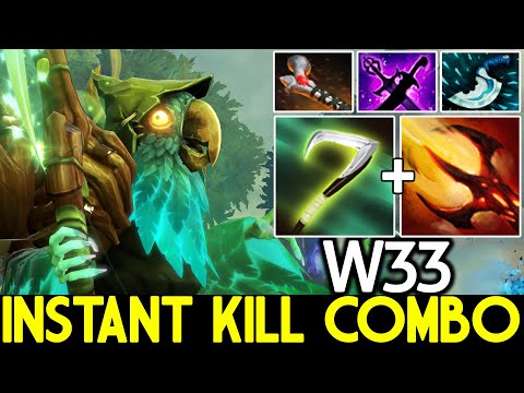 W33 [Necrophos] Bring Instant Kill Combo is Back Crazy Game Dota 2