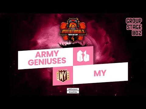 Army Geniuses VS Team MY // PNXBET Invitationals SEA S4  (Best of 2) // Caster : terestanley