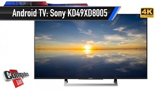 Sony KD49XD8005 mit Android im Test: Lohnt der Google-TV?
