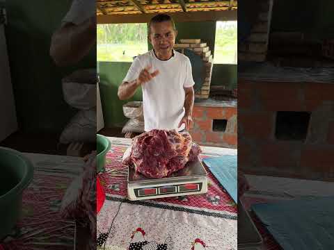 Consegui comprar isso de carne #sitiolagoverde