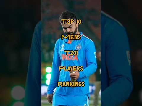 Top 10 men's t20i players rankings | cricket | best player |#cricket #viratkohli #bcci #icc