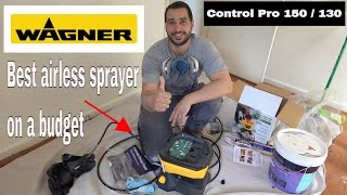 Wagner paint sprayer - review and testing control pro 150 / 130