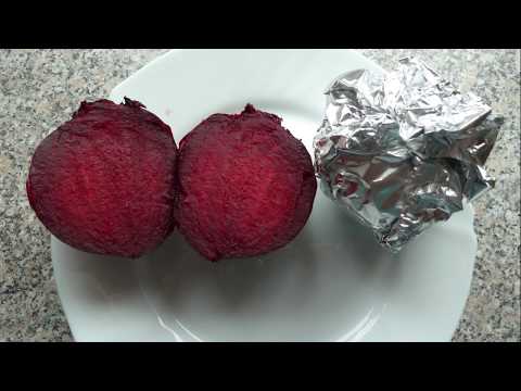 Gebackene Rote Bete - Rote Bete für lange haltbar machen