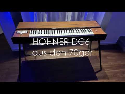 Hohner Clavinet D6 1970ger - Holz natur und schwarz image 16