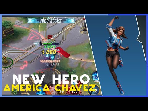 How To Play The New Hero America Chavez | Marvel Super War