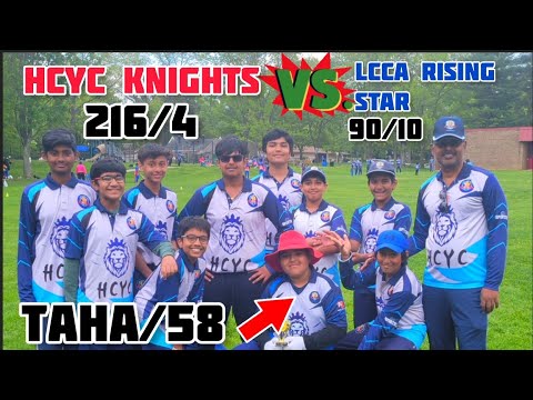13U Hcyc Knights vs Lcca Rising Stars  | 216 \ 4 | Taha / 58 | Taha King Official | Game 2