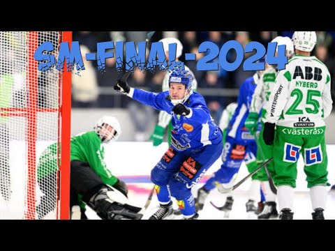 SM-FINAL-2024 ❄«VILLA LIDKOPING BK»-«VASTERAS SK»❄SVENSKA BANDY ELITSERIEN 2023-2024❄