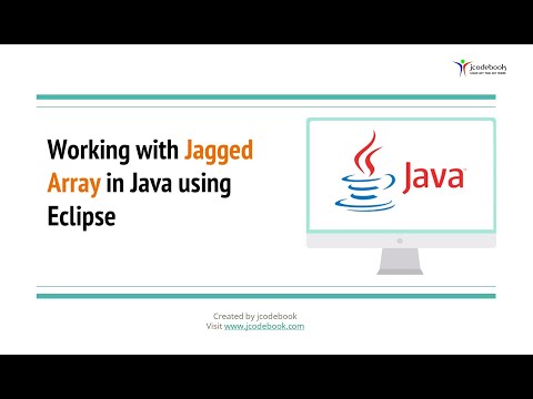32 Working With Jagged Array In Java Using Eclipse