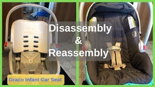 How To Disassemble & Reassemble Your Graco Snug Ride Click & Connect Infant Car Seat