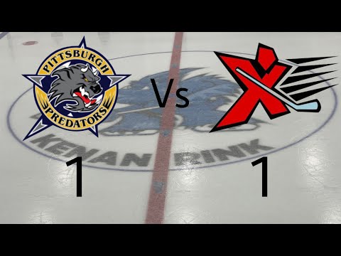 Pittsburgh Predators AAA(1) Vs. Ashburn Xtreme (1)