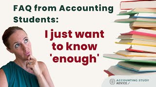 I just need to know 'enough'!