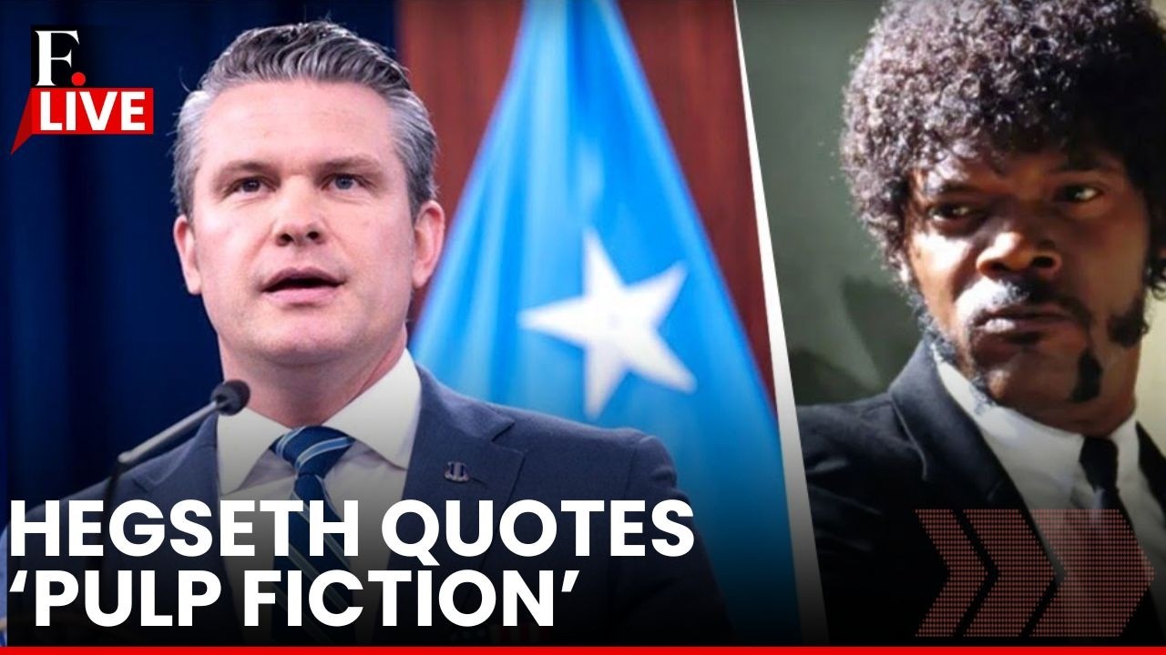 LIVE | US: Hegseth Mocked for Quoting Pulp Fiction as Bible in Pentagon Prayer