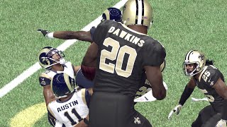 7 FOOT PLAYERS UNSTOPPABLE IN THE OPEN FIELD - Madden 16 Ultimate Team Gameplay