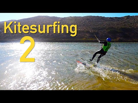 Learning to Kite surf. More difficult than you think! Sailing Ocean Fox Ep 206