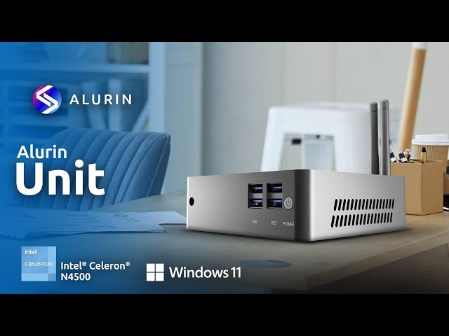 Alurin Unit Intel Celeron N4500 / 8GB / 1TB SSD + Windows 11 Home Reacondicionado video
