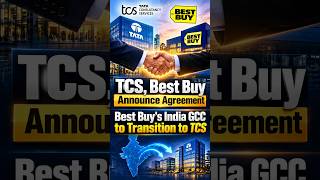 TCS, Best Buy Announce Agreement; Best Buy's India GCC to Transition to TCS #bus