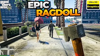 Unbelievable GTA 5 RAGDOLLS - Slow Motion Kills & Fails Compilation Ep. [Your Number]