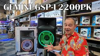 Video thumbnail for 🌴 New Bluetooth Powered Speaker 2200 Watt Gemini GSP-L2200PK 15" ( Was the Altec Lansing LIGHTING) by expert island