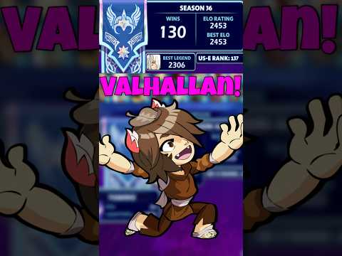 Наконец-то я добрался до Вальхаллана в рейтинге 1!