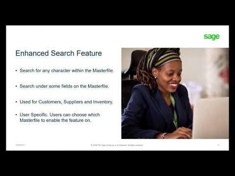Sage 50cloud Pastel (ZA) - How do I use the Enhanced...