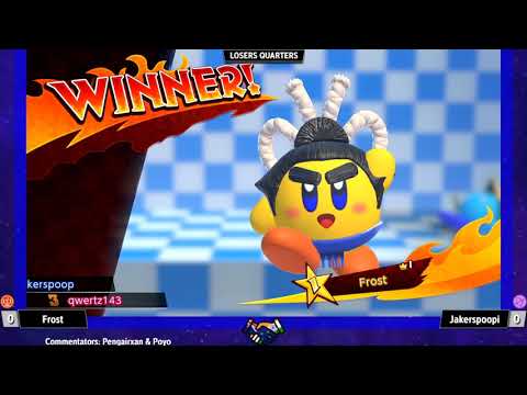 Frost (Wrestler) vs Jakerspoopi (Archer/Ninja) - Kirby Fighters India Tournament #8
