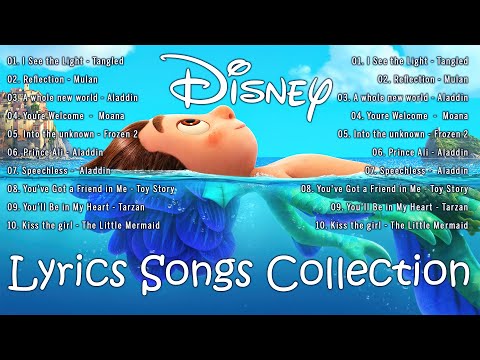 Disney Music Collection with Lyric ✨ The Ultimate Disney Classic Songs ???? Relaxing Music