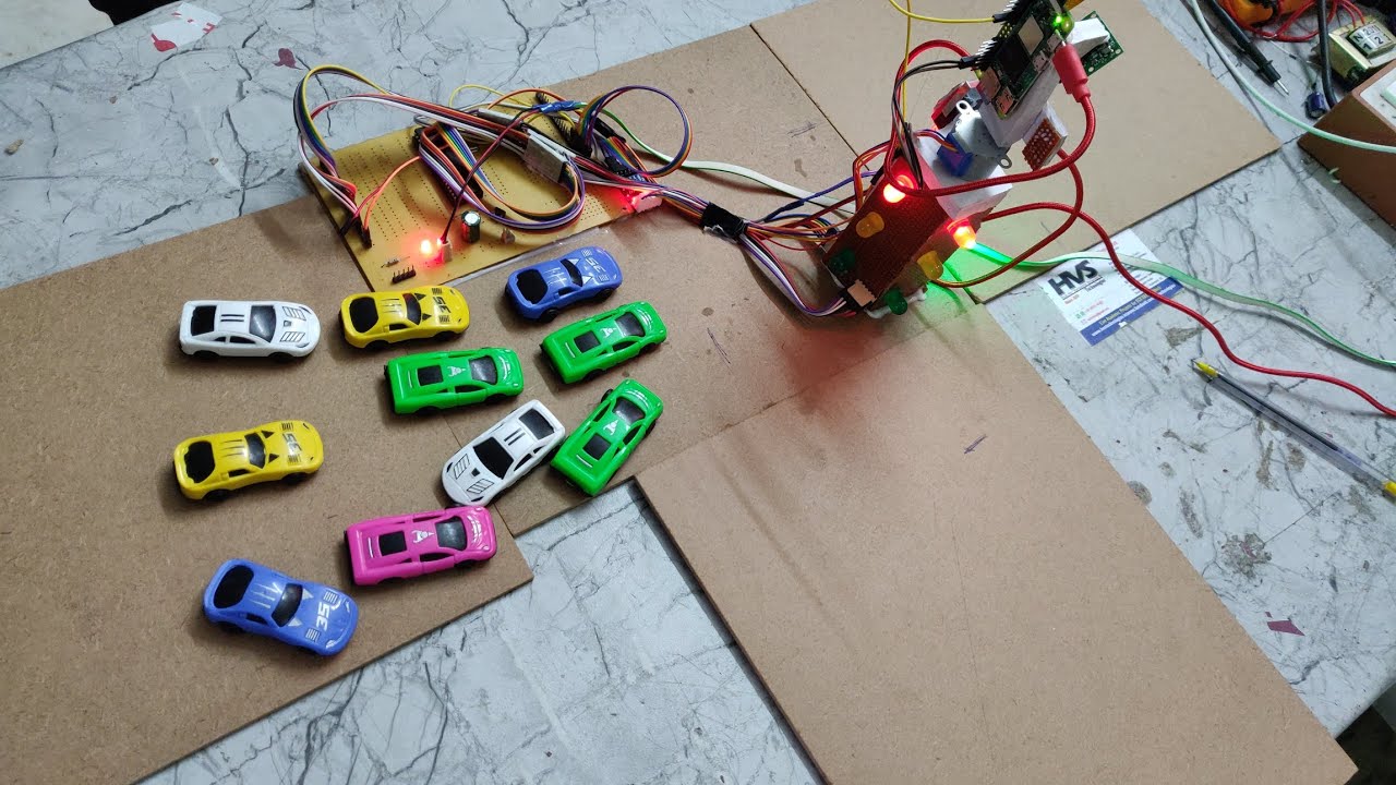 Density based Traffic 🚦 Signal based on Image processing using Raspberry pi