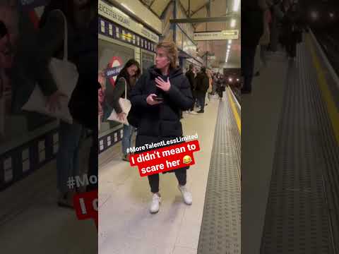 Underground announcer #moretalentlesslimited #funny #banter #comedymusic #irtheartizt #train #prank