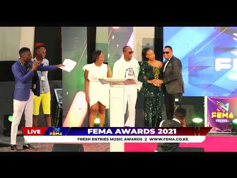 Liz Kamika & Guardian Angel win best Reggae Song of the Year 2021 on FEMA Awards