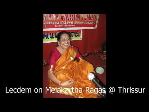 Day 21: lecdem on melakartha raga at Thrissur