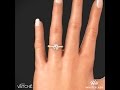 Vatche 194 Sisley Solitaire Engagement Ring In Rose Gold On Hand