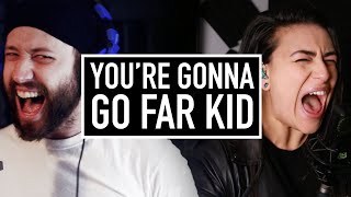 You&#39;re Gonna Go Far Kid - The Offspring (Cover by Jonathan Young &amp; Lauren Babic)