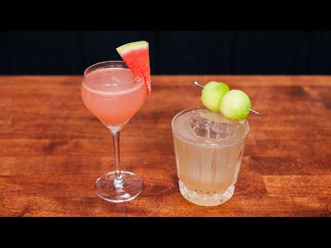 Tennis Cocktails, But BETTER! My twist on the US Open Cocktails