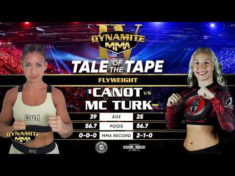 DYNAMITE MMA IV - Alison CANOT vs Jen MCTURK
