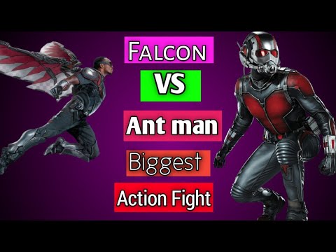 Ant man VS Falcon fight scene