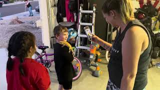 Weighted back pack on 20.25 pounds