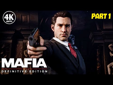 "MAFIA DEFINITIVE EDITION" Gameplay Walkthrough PART-1  FULL GAME [4K HDR 60FPS PC]