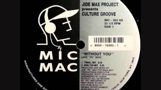 Culture Groove - Without You (Shelter Mix)