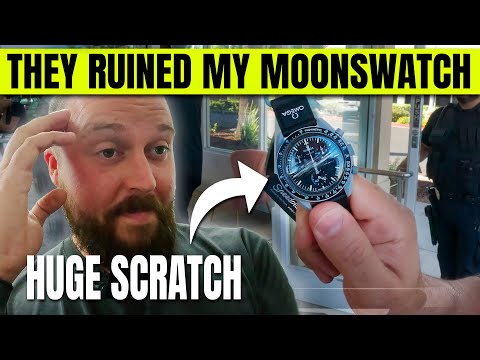 WATCH DEALER DESTROYS MY MOONSWATCH!
