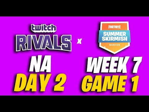 Fortnite Summer Skirmish Week 7 Day 2 Game 1 Highlights [NA]