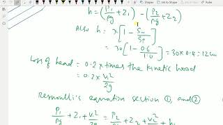 Fluid Mechanics: - (Venturimeter; Solving a problem) - 83.
