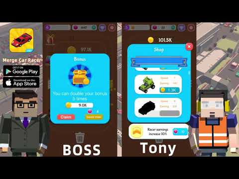 Merge Car Racer Video