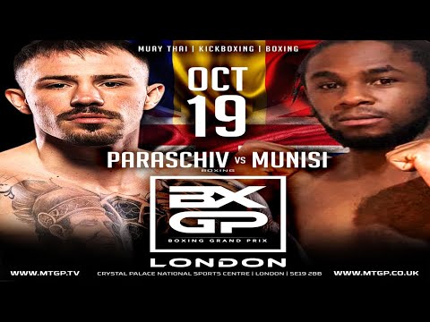 Joshua Munisi vs Amansio Paraschiv //MTGP x BXGP Fight Night 90//19.10.2024//London