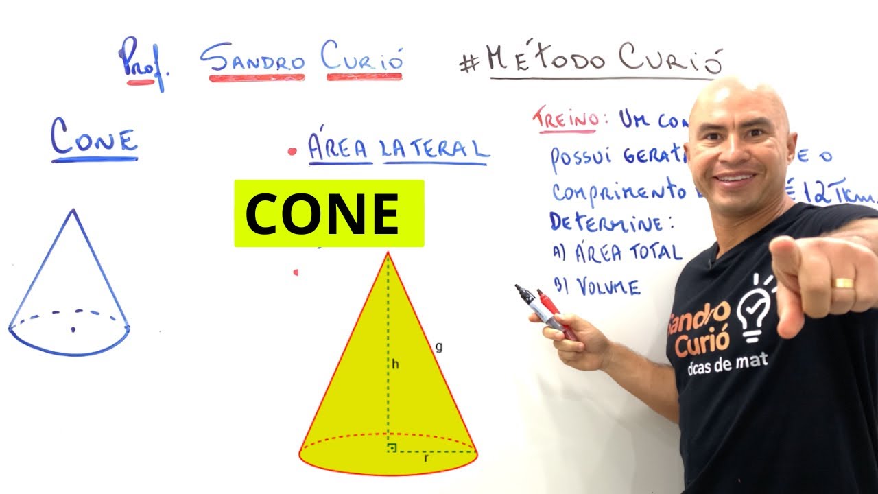 CONE | GEOMETRIA ESPACIAL | RÁPIDO E FÁCIL