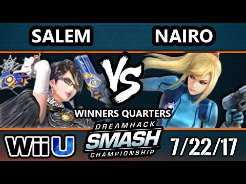 DHATL17 Smash 4 - MVG | Salem (Bayonetta) Vs. NRG | Nairo (ZSS) - Winners Quarters - Smash Wii U